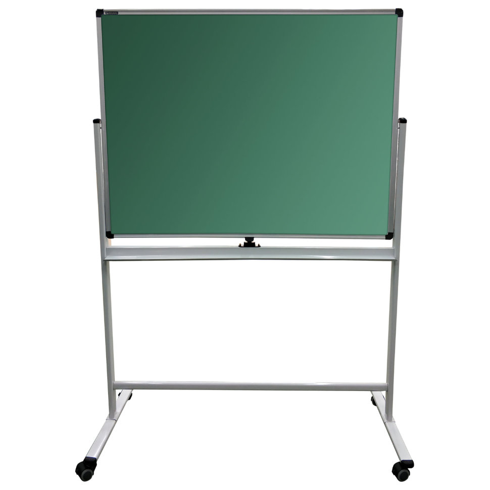 Доска стенд для мела/маркеров двухсторонняя Brauberg Premium 90х120 см 236852 , 